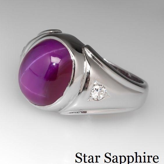 Gemstone men's ring design top