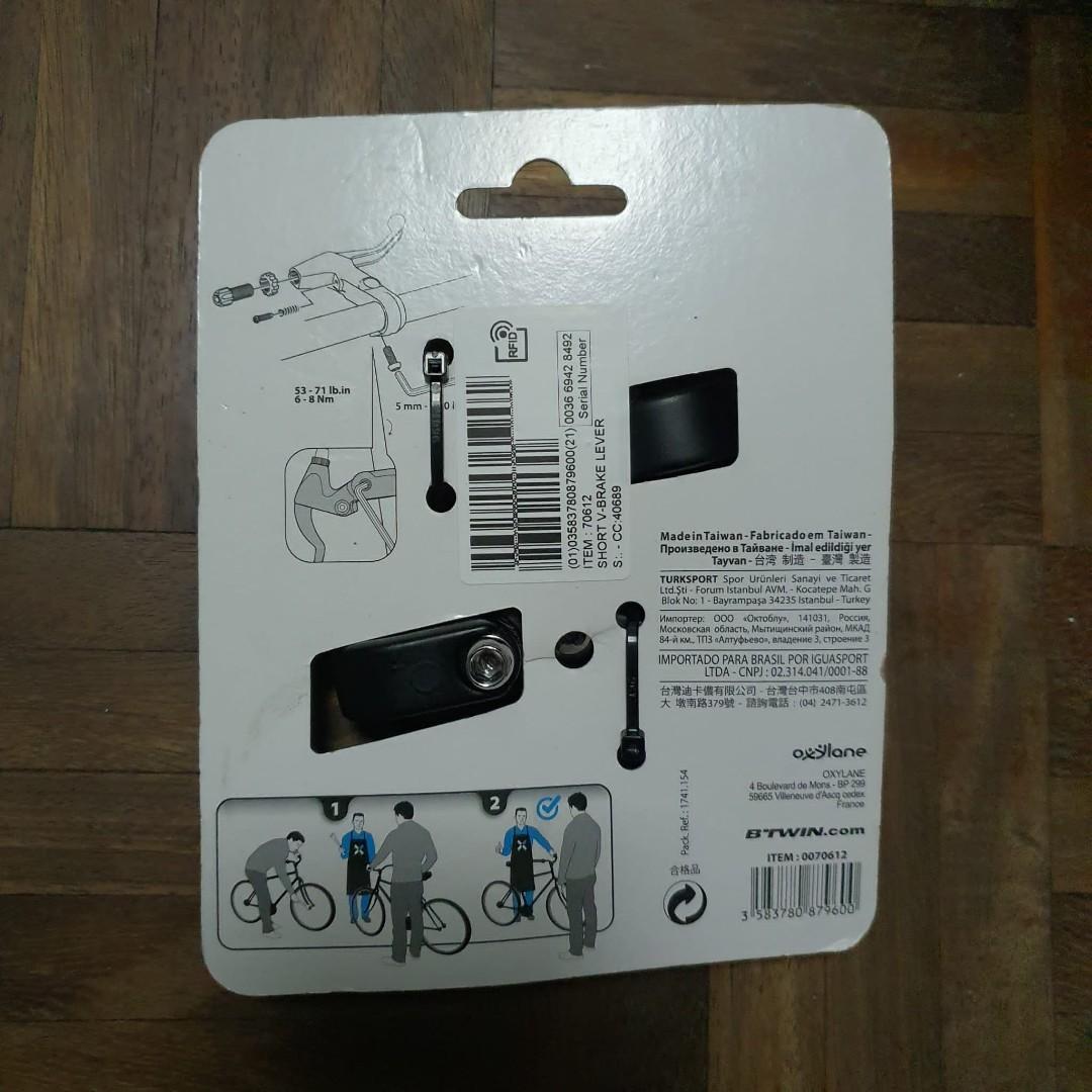 Decathlon Btwin VBrake Levers, Sports Equipment, Bicycles & Parts