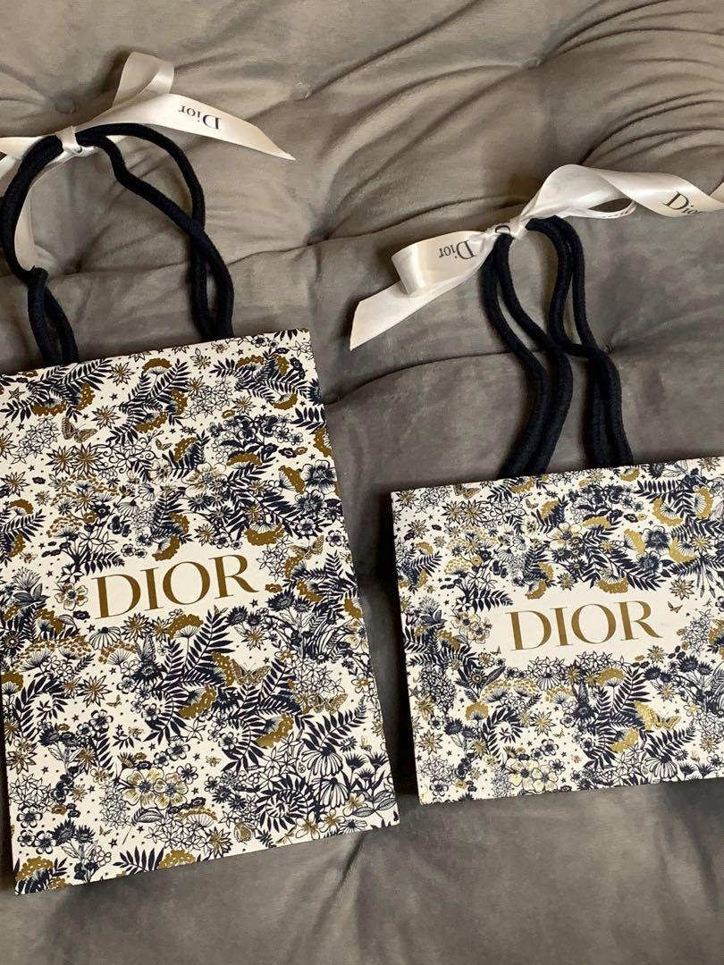 Dior 紙袋, 名牌, 飾物及配件- Carousell