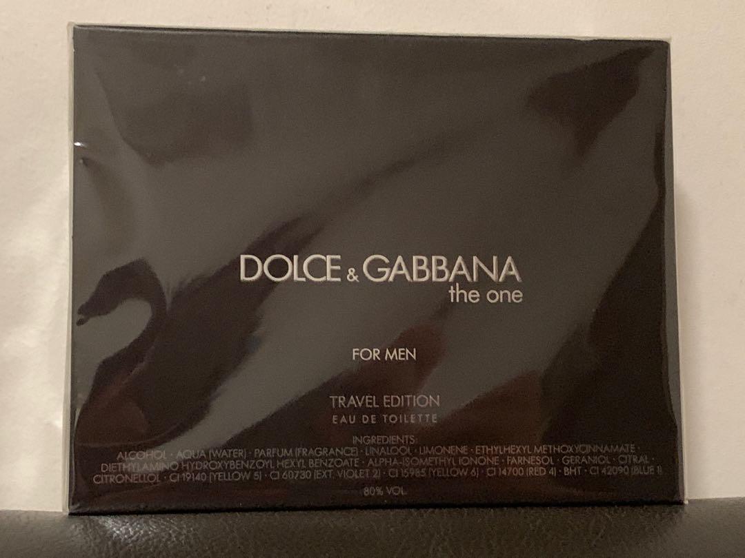 DOLCE GABBANA D G THE ONE EDT FOR MEN Beauty Personal Care