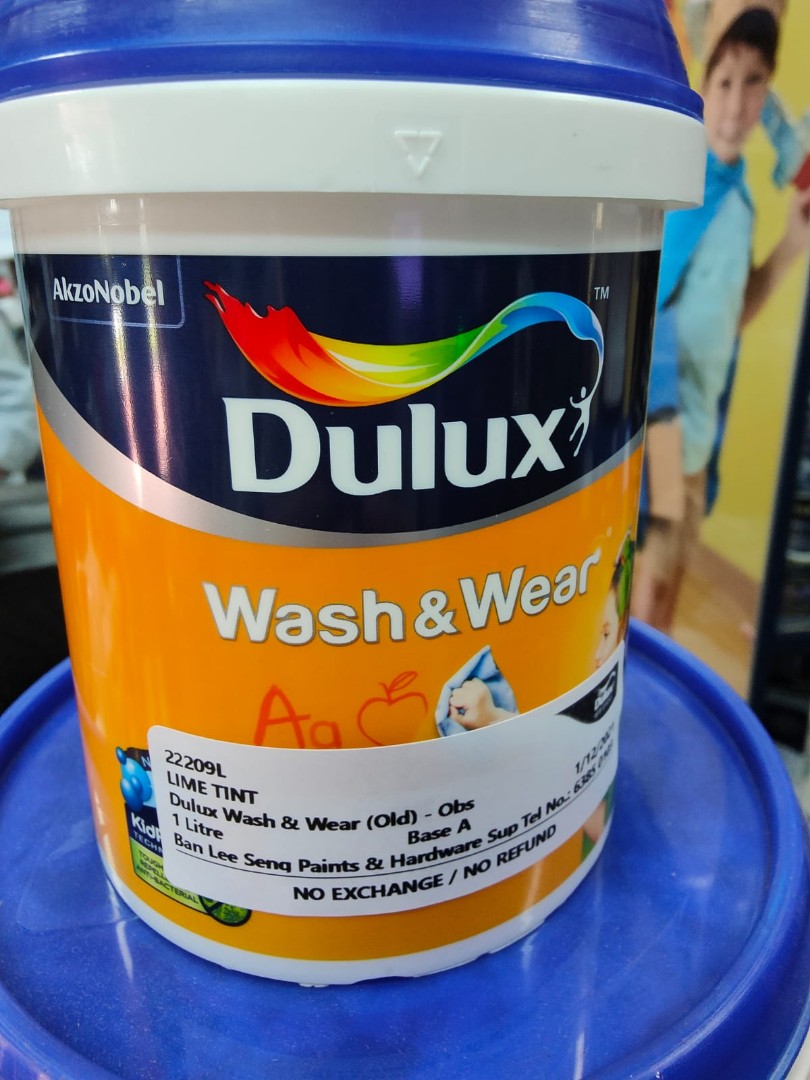 Dulux Paint Lime Tint 22209L 1 Litre, Furniture & Home Living, Home