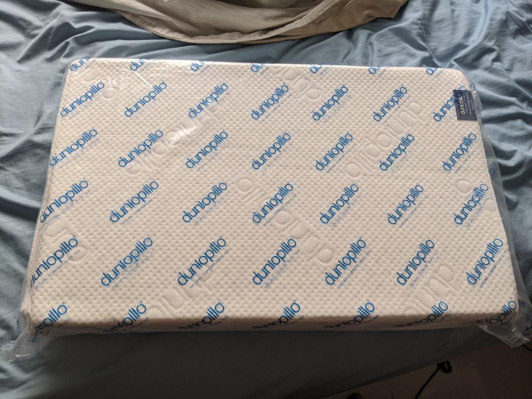 Dunlopillo Latex Contour pillow, Furniture & Home Living, Furniture