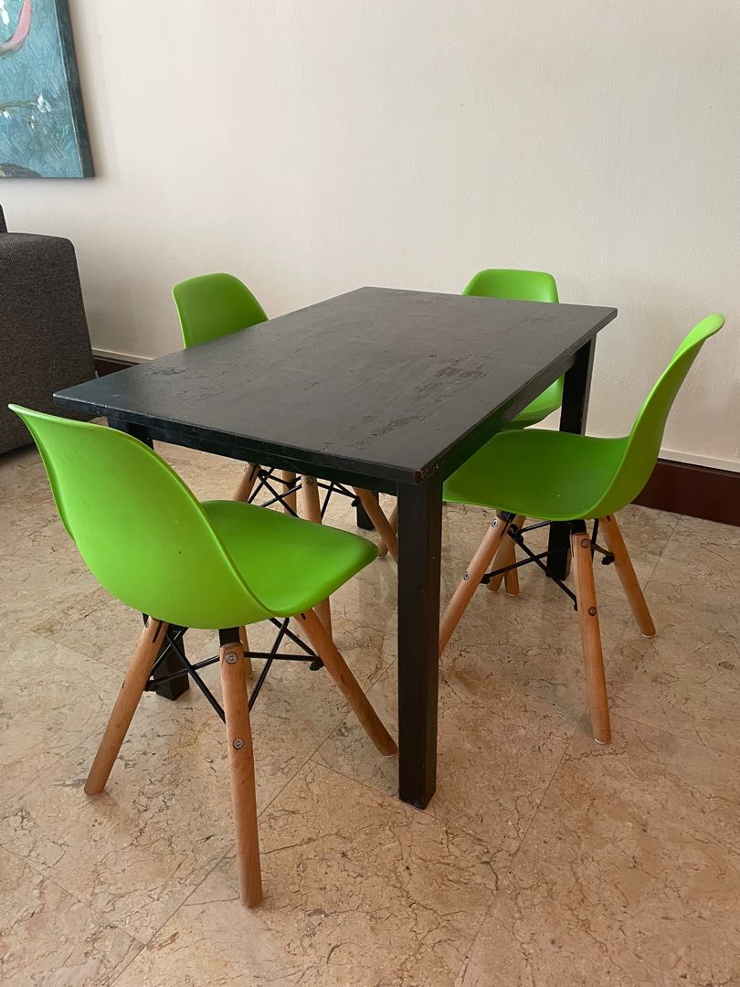 Eames Replica kids chairs and table, Babies & Kids, Baby Nursery & Kids ...