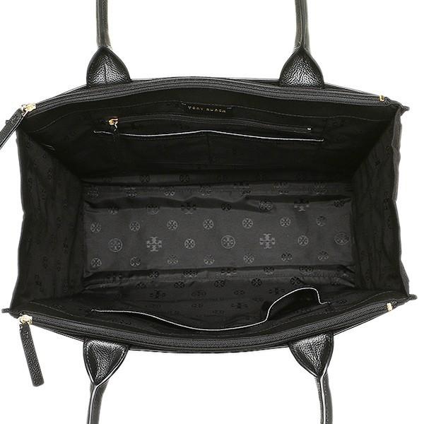 Ella Tote Bag Tory Burch Canvas Leather 40076 Black LIKE NEW ORGINAL Fesyen Wanita Tas Dompet di Carousell