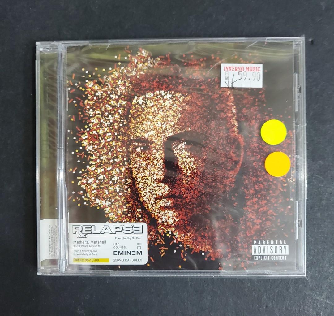 Eminem - Relapse CD, Hobbies & Toys, Music & Media, CDs & DVDs on