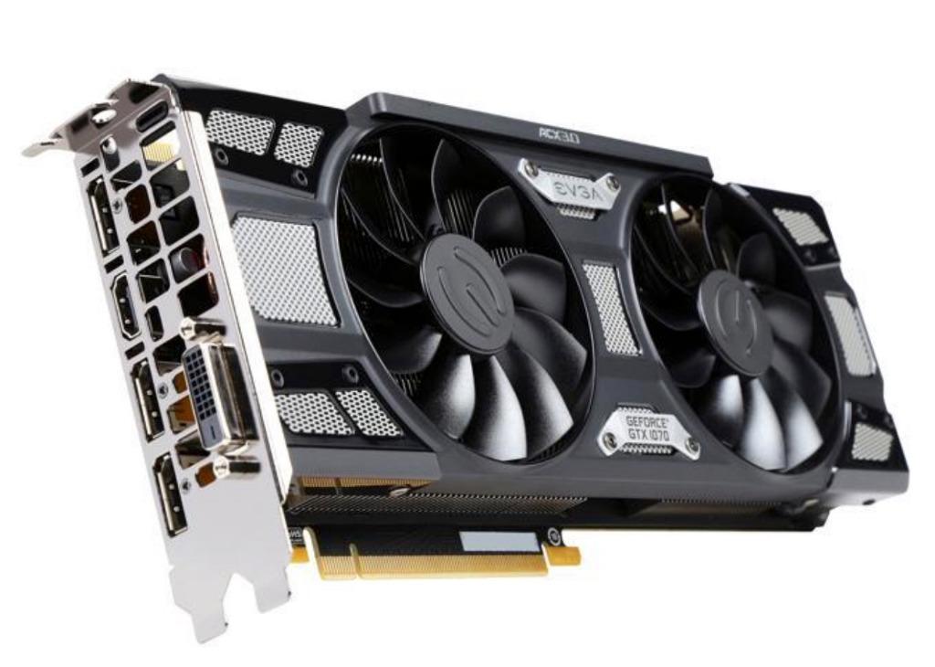 Evga Gtx 1070 Ddr3 EVGA GeForce GTX 1070 FTW HYBRID GAMING, 08G-P4