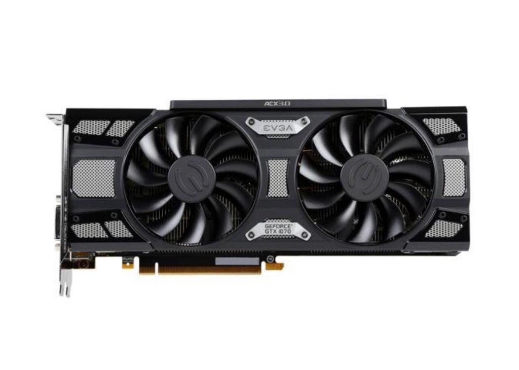 EVGA GeForce GTX 1070 SC GAMING ACX 3.0 Black Edition Computers