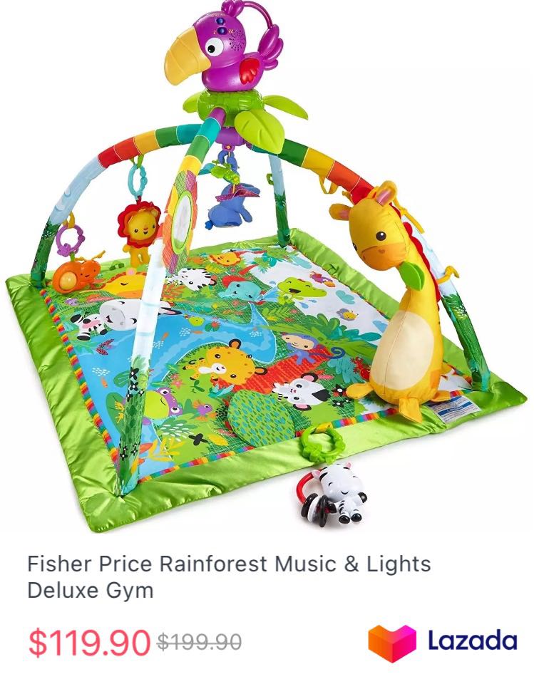Fisher Price Play Mat, Babies & Kids, Infant Playtime on Carousell