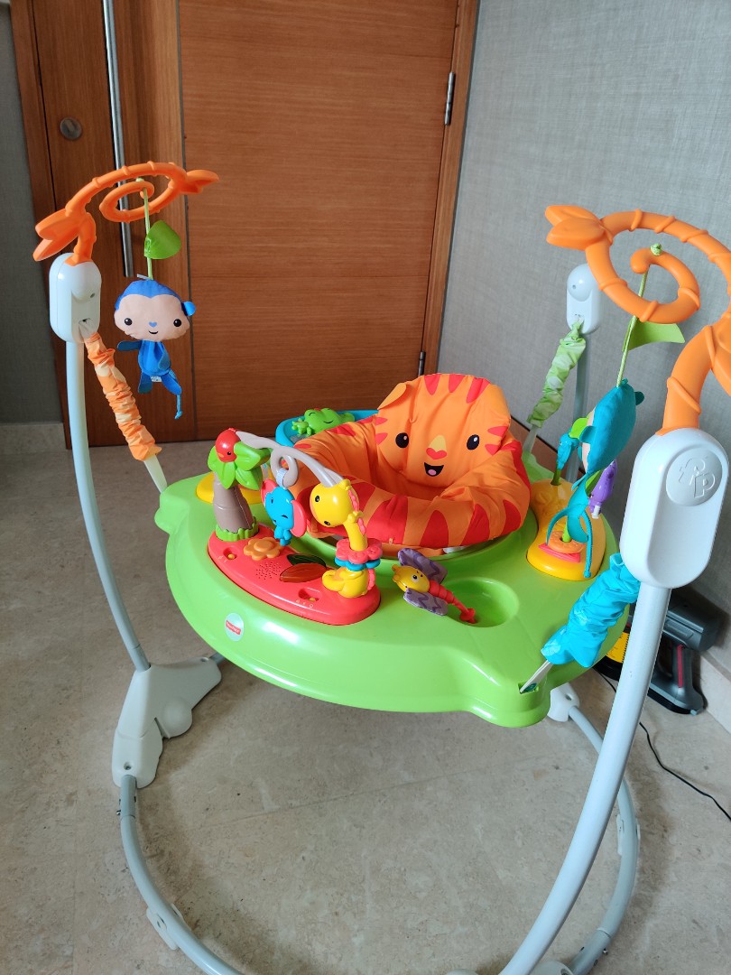 Fisherpricer rainforest jumperoo CHM91 959C Babies Kids Baby