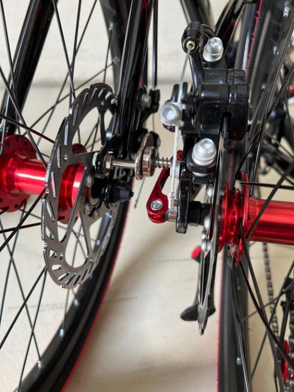 Folding Bike Buckle Clasp Foldable bikes foldie aluminum Hito