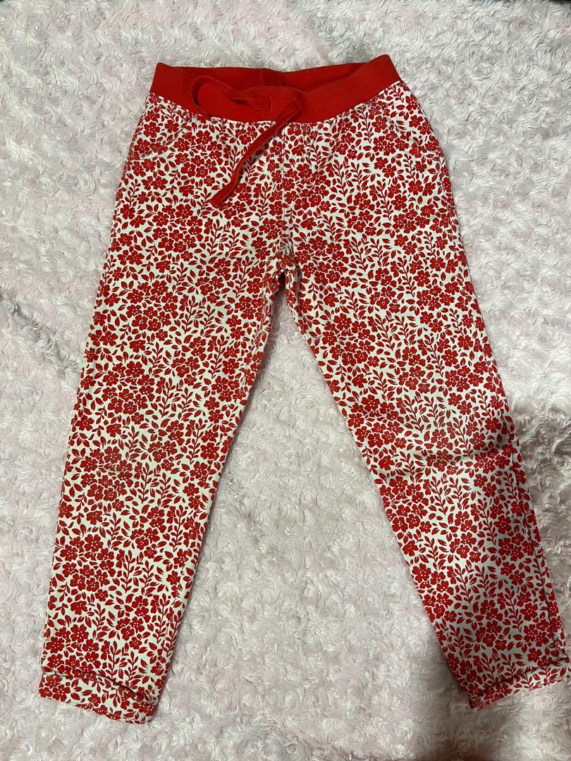Gap Floral Jogger Pants - Red, Babies 