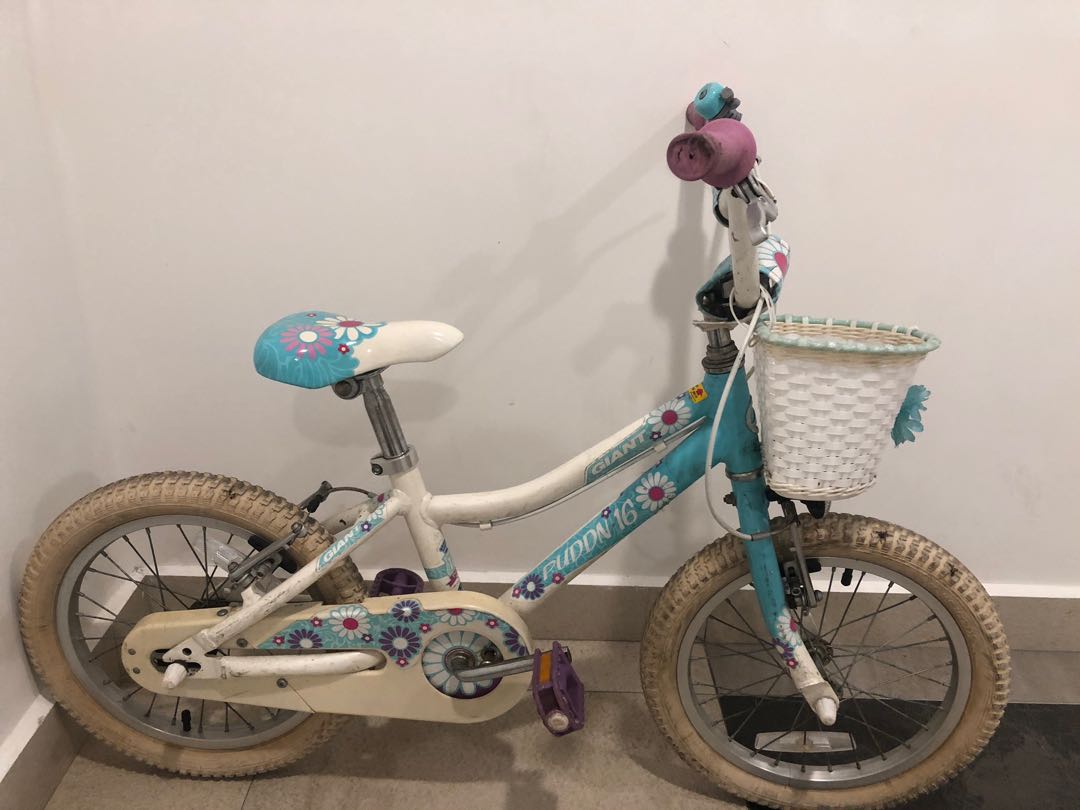 Giant Puddin 16 girl 4 6 yrs bike Sports Equipment Bicycles Parts Bicycles on Carousell