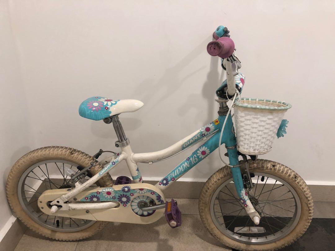 Giant Puddin 16 girl 4 6 yrs bike Sports Equipment Bicycles Parts Bicycles on Carousell