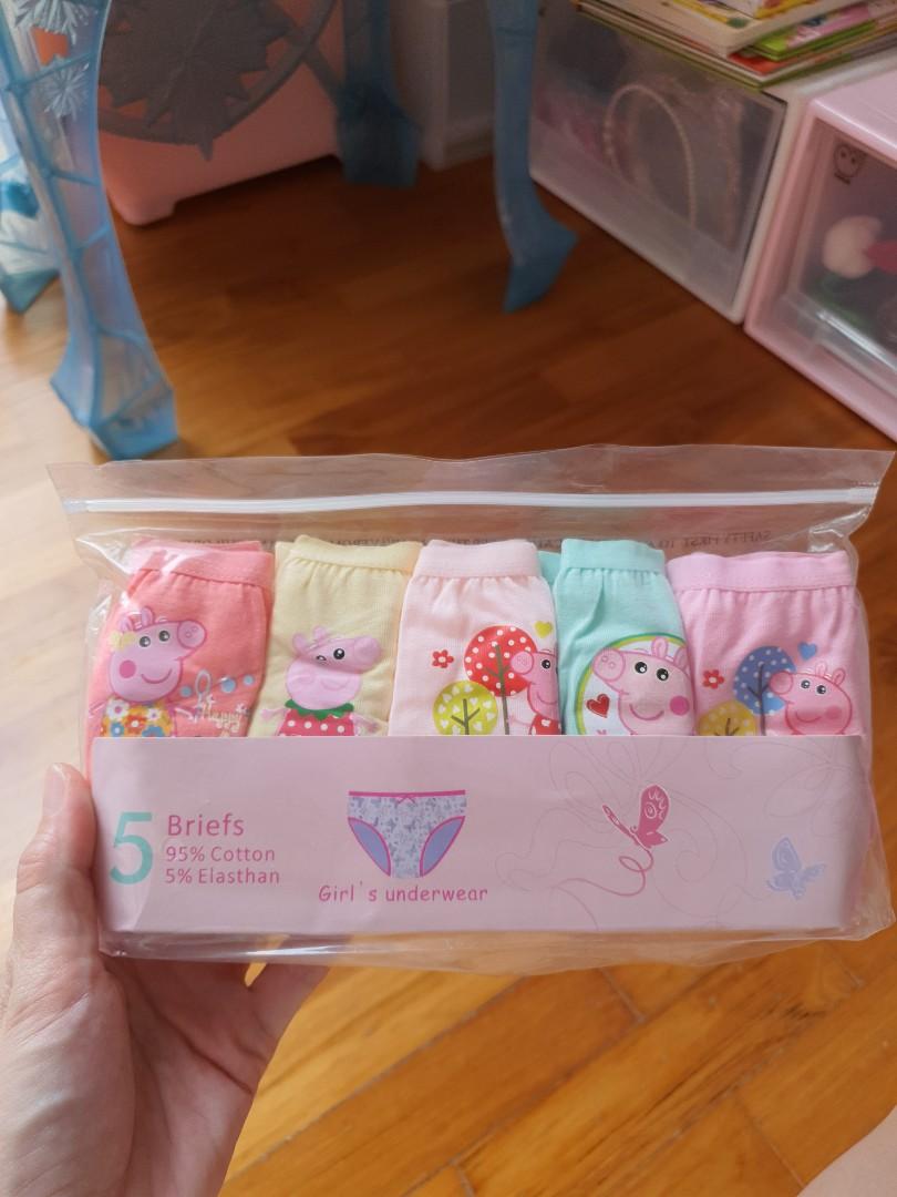 Girls underwear Peppa Pig cotton BNIB, Babies & Kids, Babies