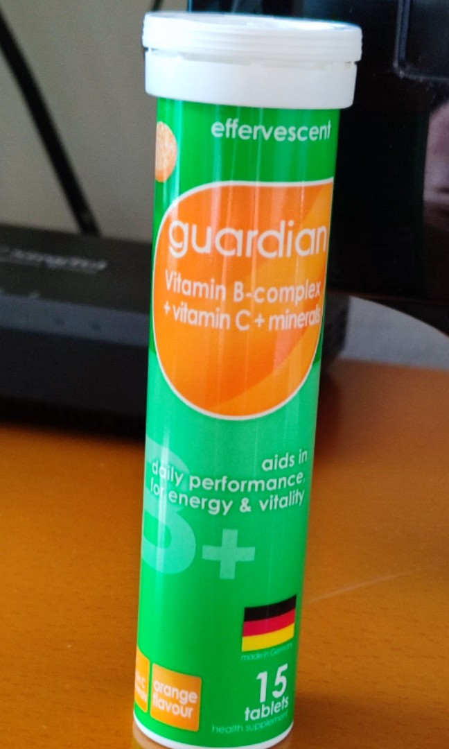 Guardian Vitamin B Complex + Vitamin C, Health & Nutrition, Health