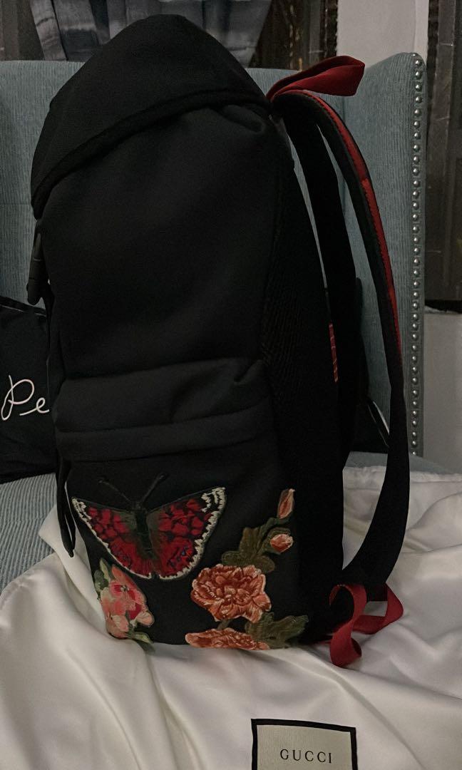 Backpack with embroidery gucci discount