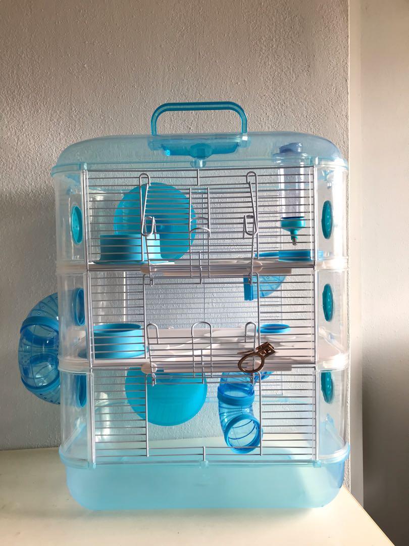 3 level hamster cage online