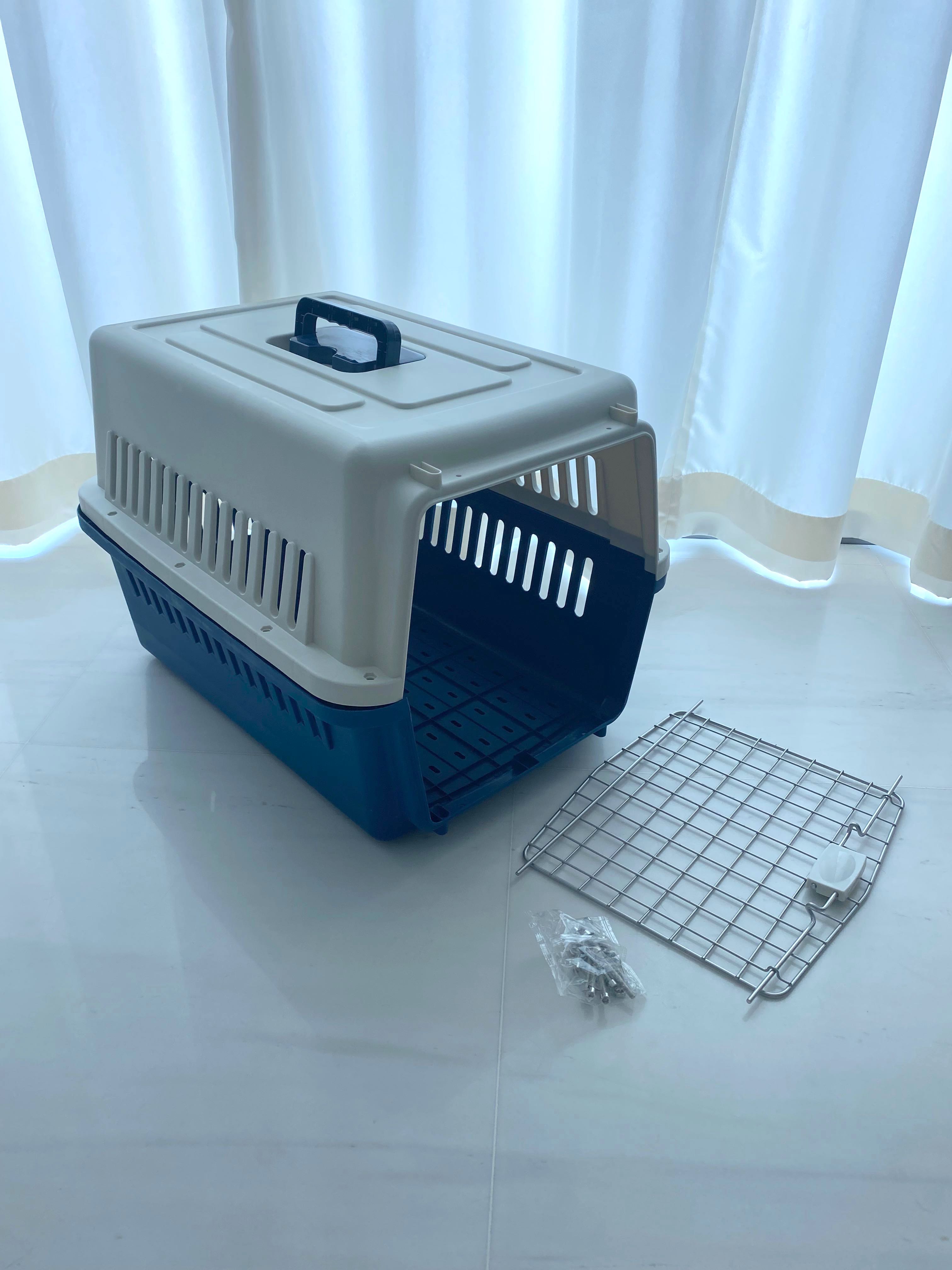 Hard Cover Pet Travel Carrier Dog Cat Heavy Duty Large, Pet Supplies