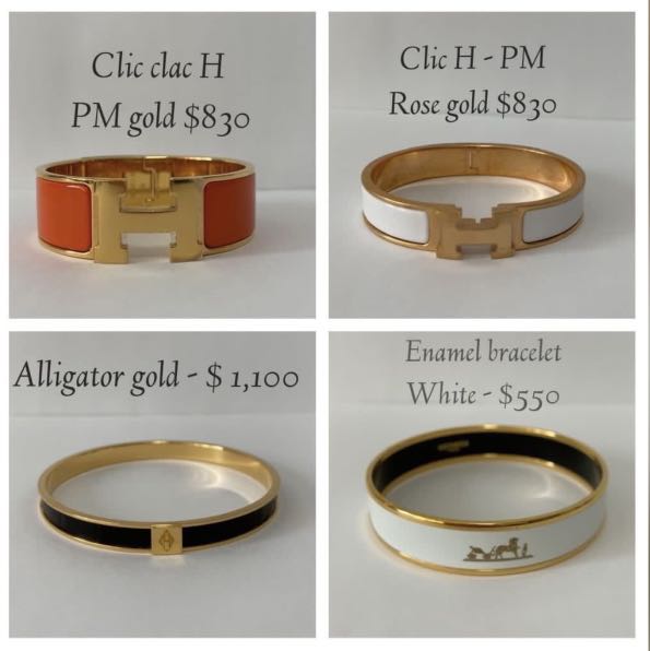 Hermes authentic bangle Luxury Accessories on Carousell
