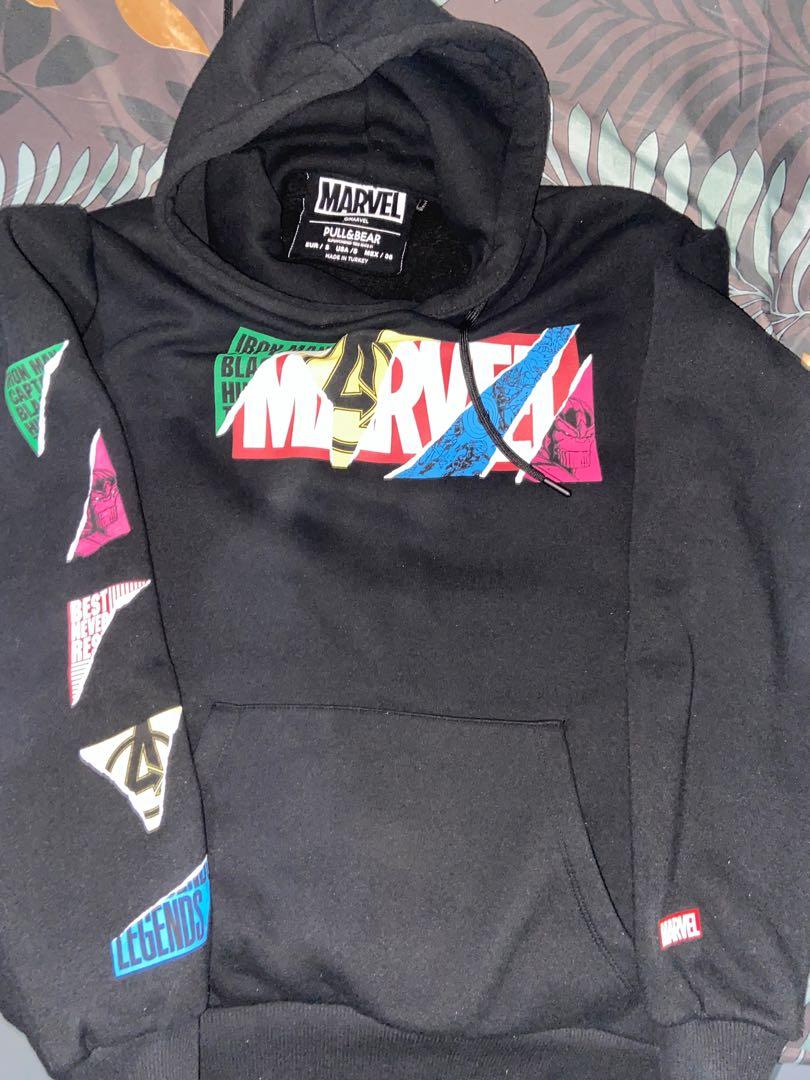 Pull and top bear marvel hoodie