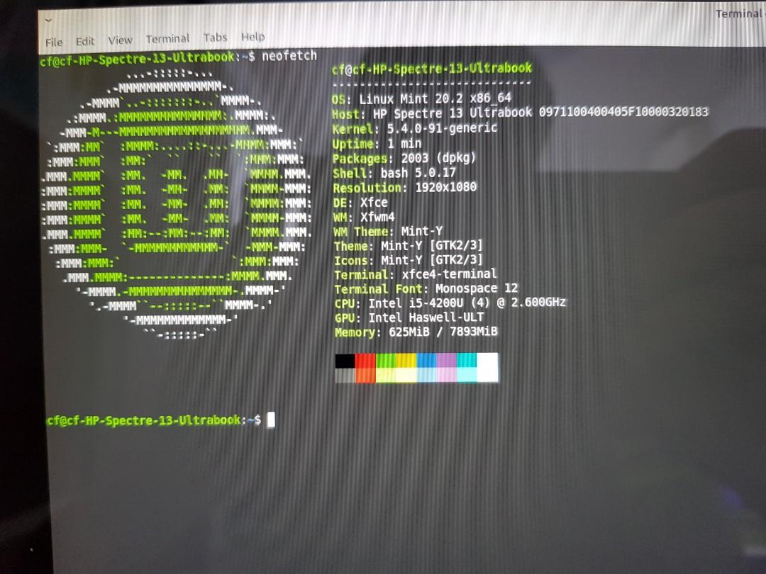 hp spectre folio linux