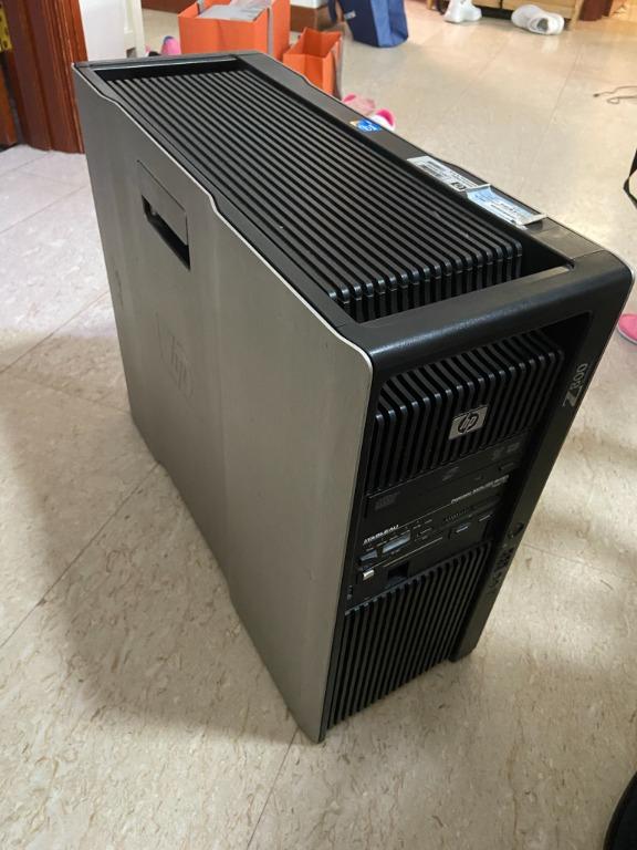 HP Z800 Forensic PC Dual Xeon 96gb RAM also good for vmware esxi server ...