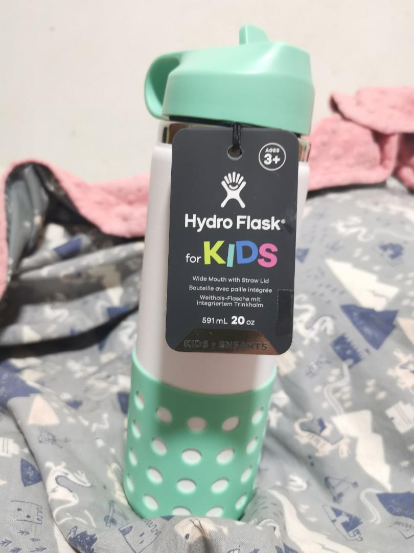 Hydro flask 20oz (591ml) kids wide mouth bottle. -1952-2-2