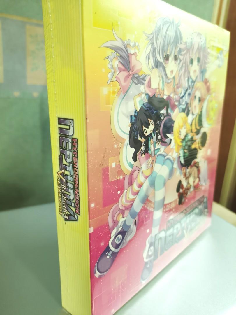 Hyperdimension Neptunia Rebirth 3 Limited Edition (Sealed) for PS Vita Games (Category: PlayStation) located in Mandaluyong City. Submitted by chan.ningtatum (Listing ID 1132422708, Image 3). Description: Selling Brand New and Sealed Hyperdimension Neptunia Rebirth 3 Limited Edition Limited Edition includes: -Hyperdimension Neptunia Rebirth 3 PS Vita Game -Purple + Iris = Irresistible Hearts Mouse Pad -Purple Heart Graphig Papercraft Figure -Hype