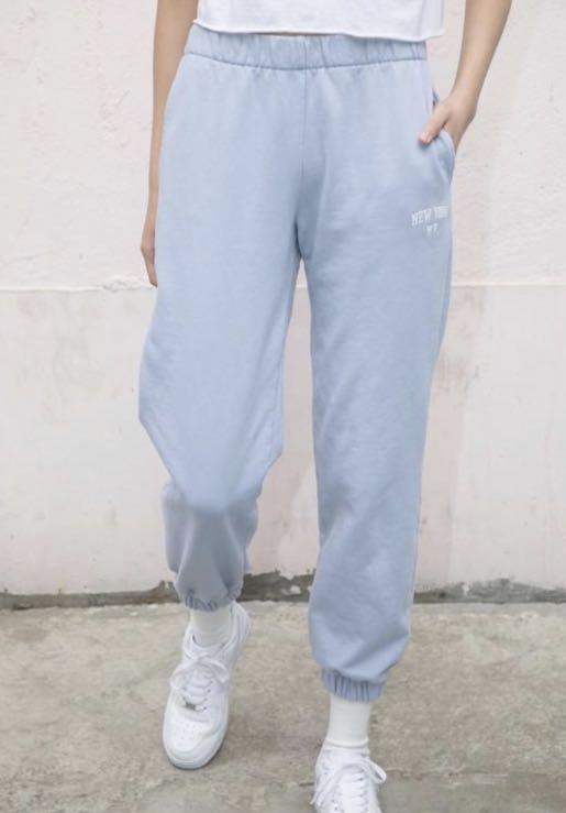 Brandy melville sales light blue sweatpants
