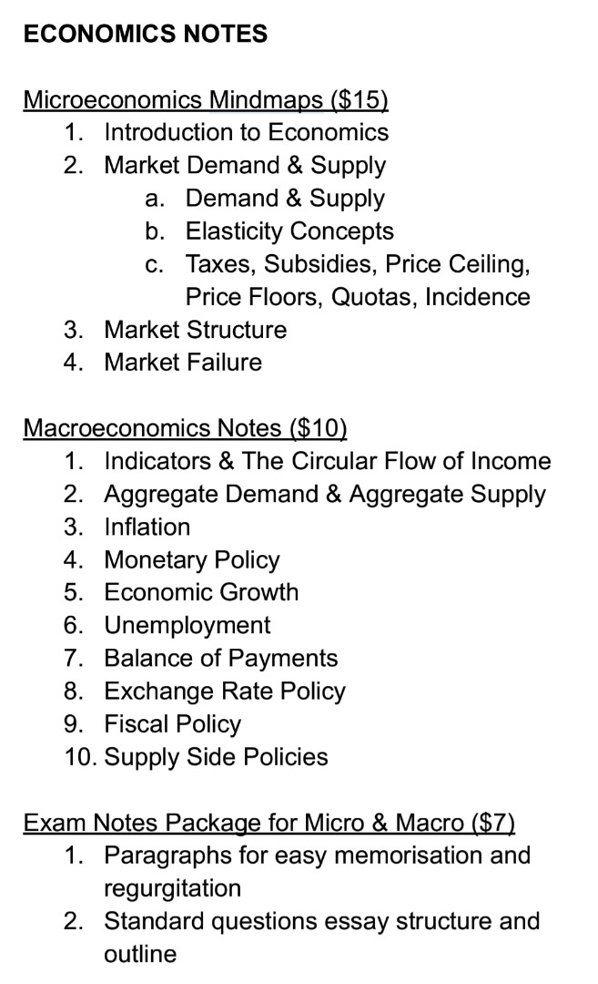 microeconomics essay questions