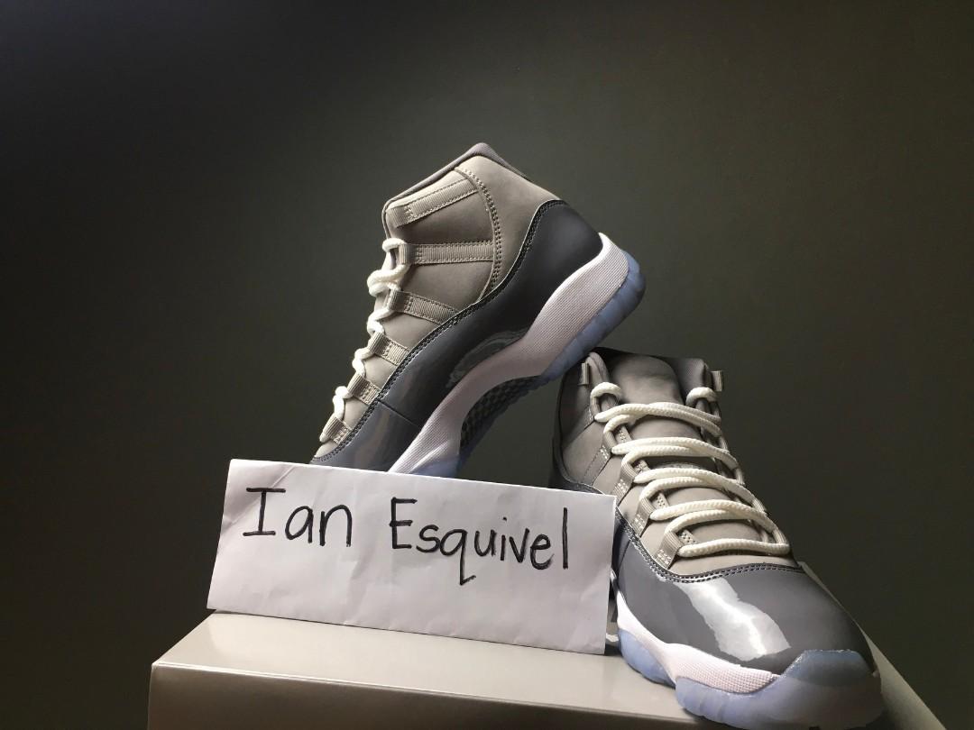 Jordan 11 Cool Grey Men s Fashion Footwear Sneakers on Carousell