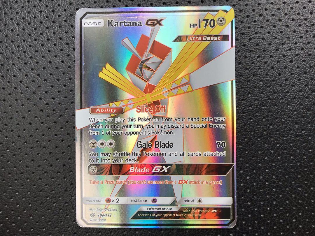 Kartana PokÃ©mon card, Hobbies & Toys, Toys & Games on Carousell