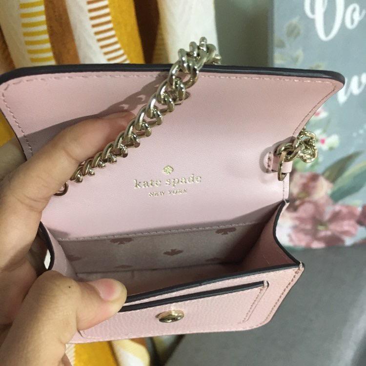 kate spade remi micro key fob bag charm coin purse, Women's