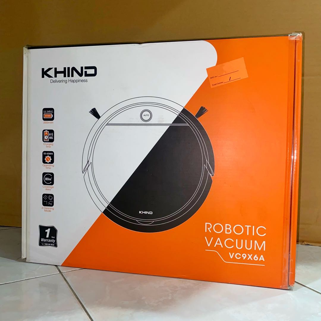 Khind Robotic Vacuum VC9X6A 6.6 SALES, TV & Home Appliances, Vacuum