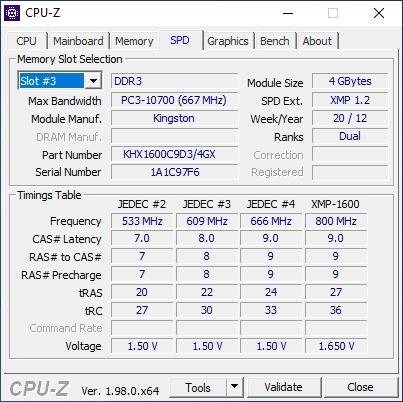 Kingston DDR3-1333 (PC3-10700/667MHz) 4GB x2, Computers & Tech, Parts ...