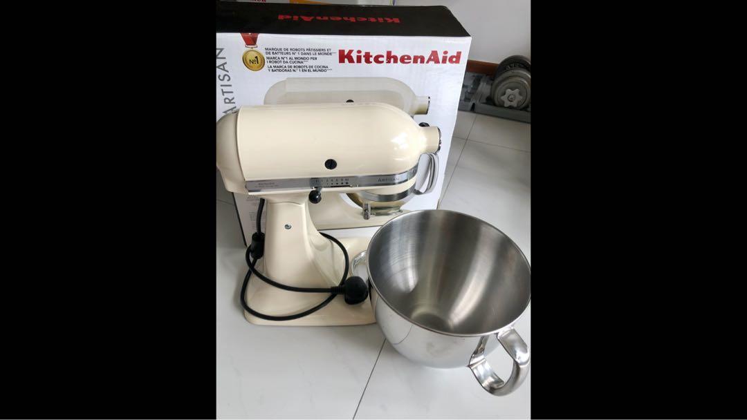 KitchenAid Artisan Stand Mixer 4.8L KSM125B, TV & Home Appliances