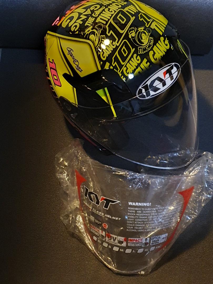 KYT Venom open face heltmet visor Motorcycles Motorcycle