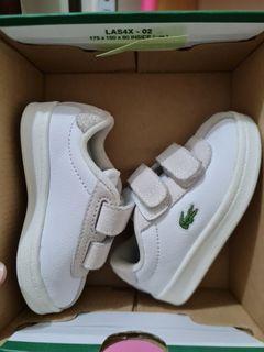 Lacoste Kids white shoes