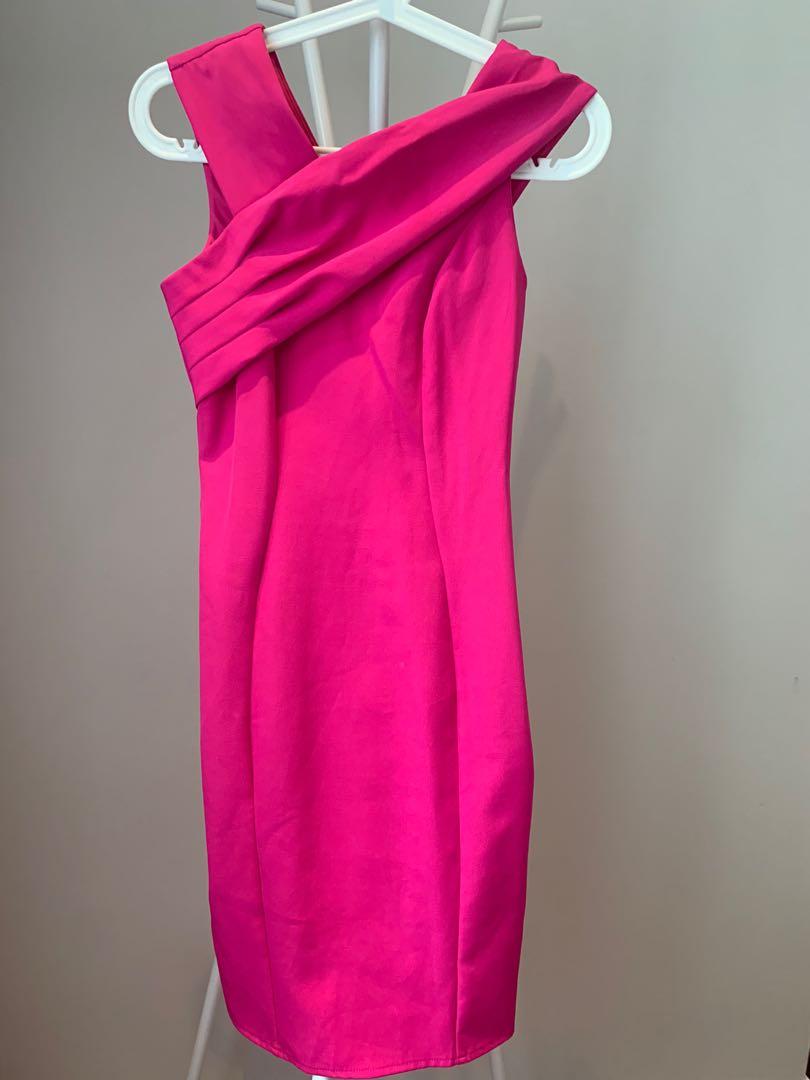 Lipsy fuschia best sale dress