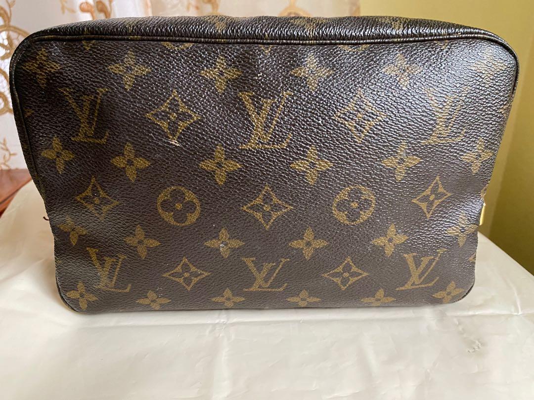 Pre-owned Louis Vuitton 1984 Monogram Trousse Toilette 28 Pouch