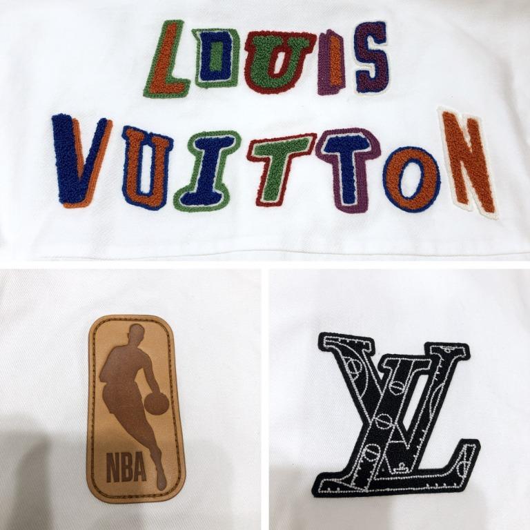 LVxNBA Basketball Letters Overshirt - Ready-to-Wear