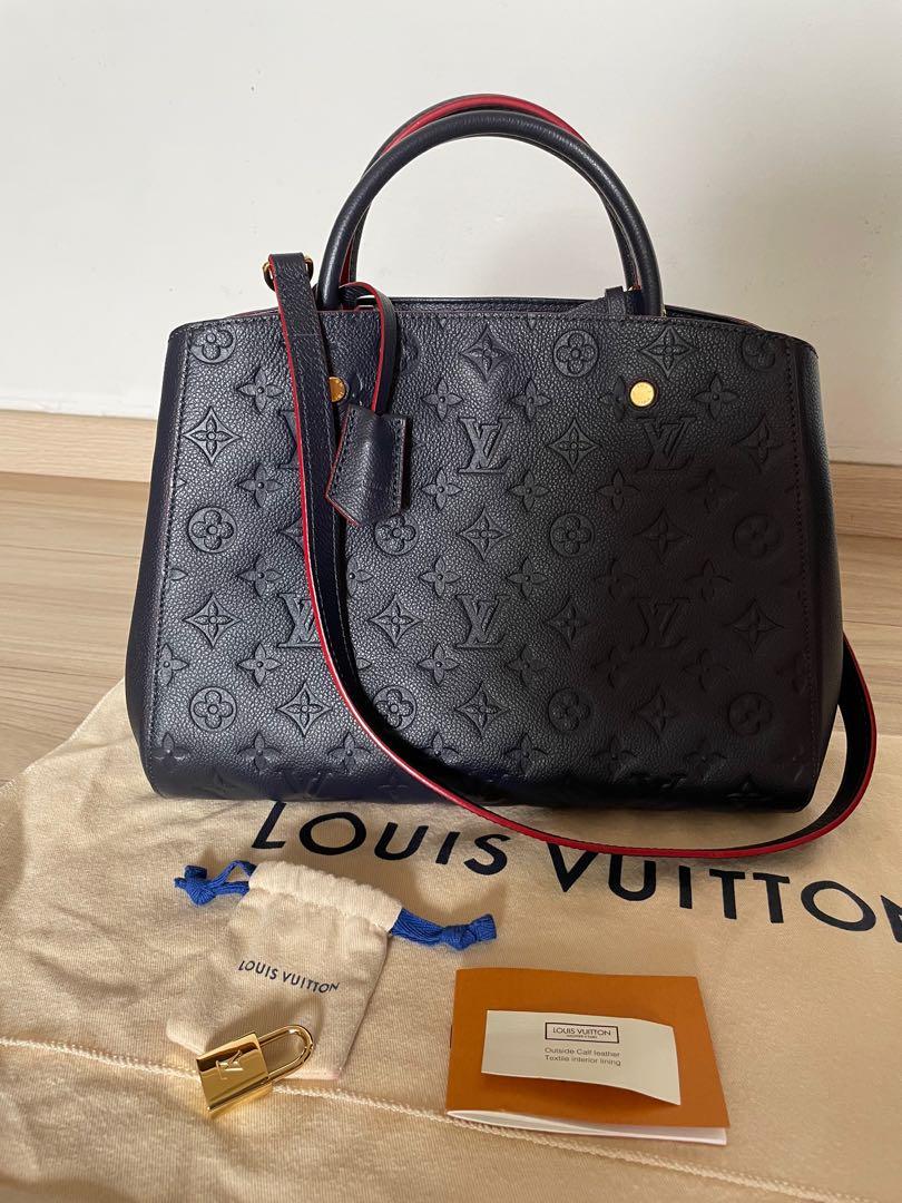 What's in my Bag - Louis Vuitton Montaigne MM Monogram Empreinte