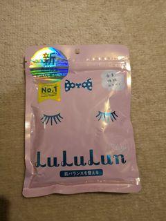 Lululun face mask 7pc