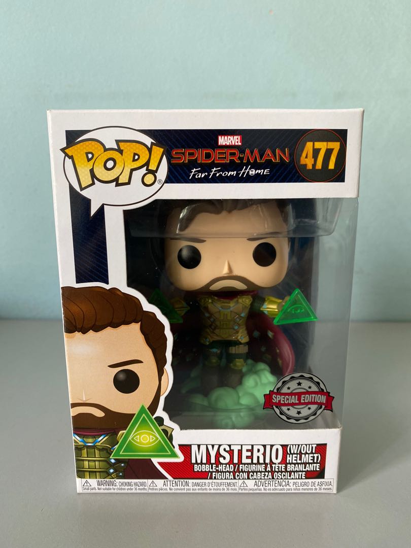 Marvel Mysterio #477 Funko Pop, Hobbies 