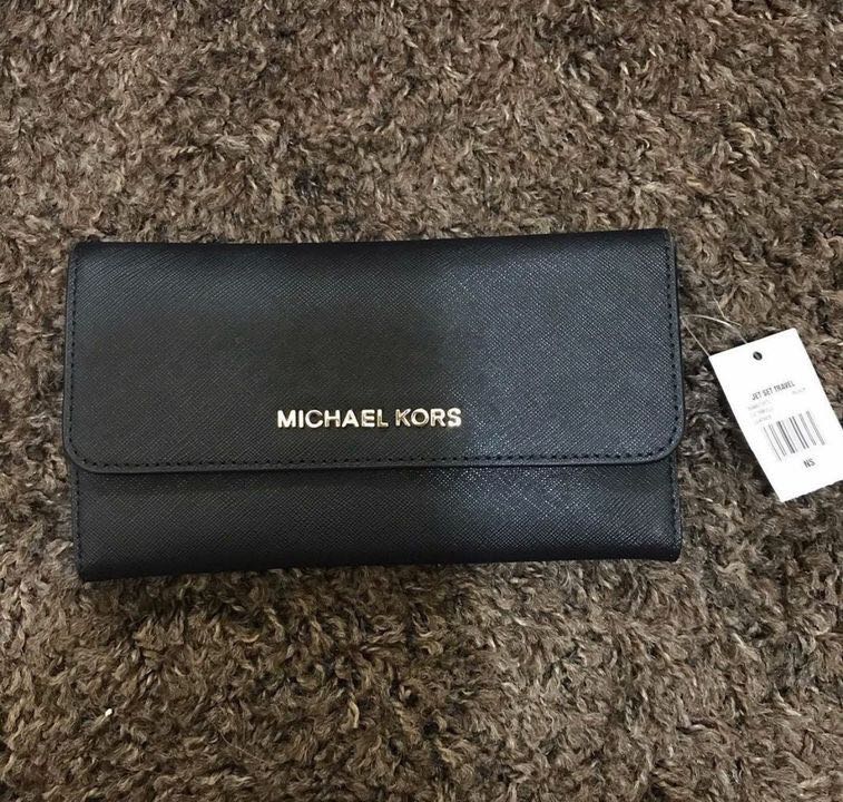 black mk wallet