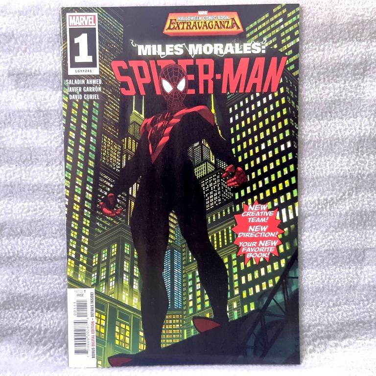 Miles Morales: Spider-Man Halloween Comic Extravaganza #1 (One-Shot) Marvel  Comics (Saladin Ahmed), Hobbies & Toys, Books & Magazines, Comics & Manga  on Carousell
