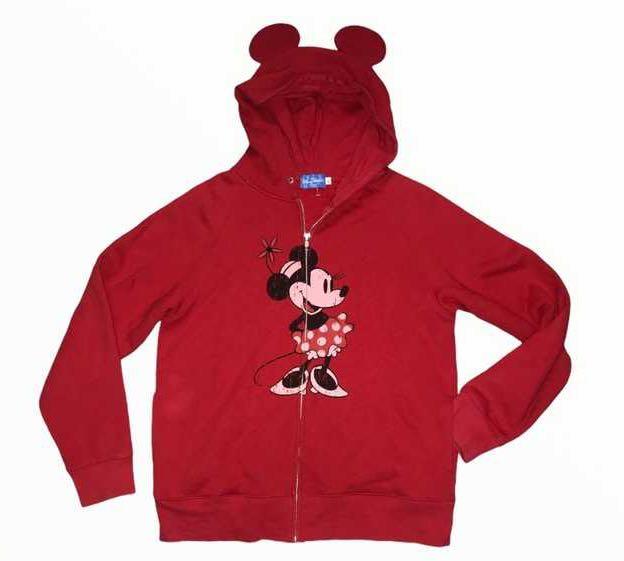 Red mickey clearance mouse hoodie