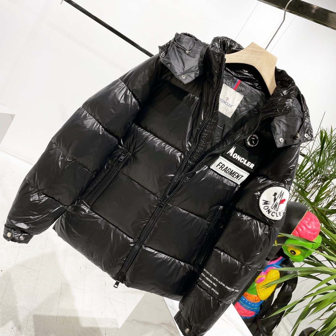 Moncler FRAGMENT三方聯名連帽羽絨, 男裝, 外套及戶外衣服