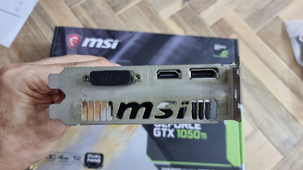 Msi gtx 1050 ti 4gt sales oc