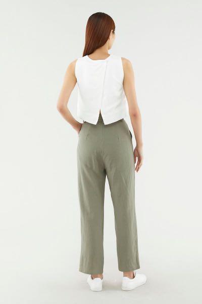 Ninepine Asana Relaxed Straight Pant 28 inch inseam, Women's Fashion,  Bottoms, Other Bottoms on Carousell